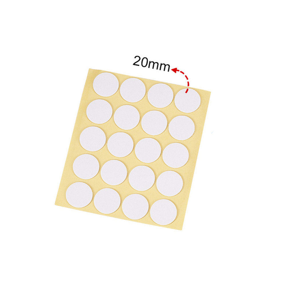 Adhesive Dot Wick - 200個入り粘着性フォームドットステッカー、芯ホルダー、簡単に剥がせる、跡が残らない、軽量、収納に便利、DIY製作に最適