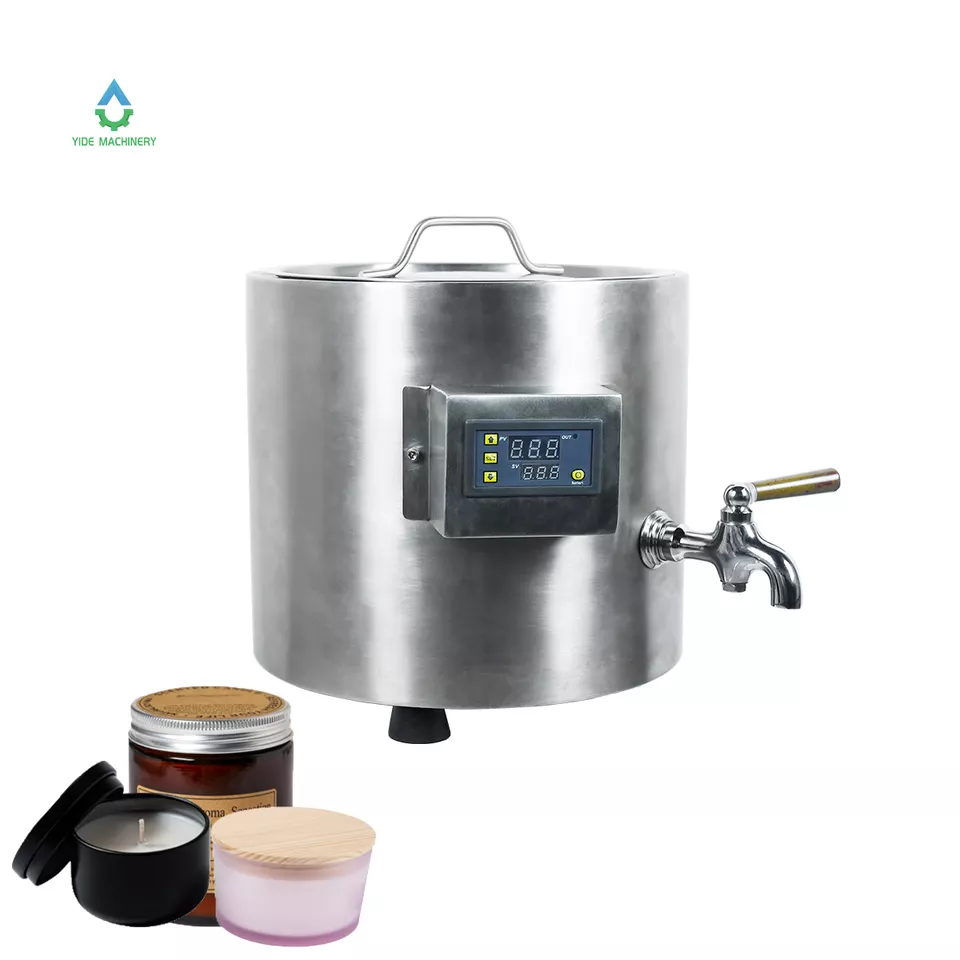 Candle Making Machine Price - 2022年YD-10改良版ワックス溶解機、ステンレス鋼304二重層ジャケット付き、キャンドル製造用、特価販売中、工場価格