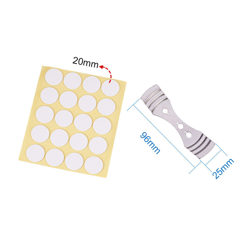 200個入り粘着性フォームドットステッカー、芯ホルダー、簡単 - Adhesive Dot Wick のレビューと価格