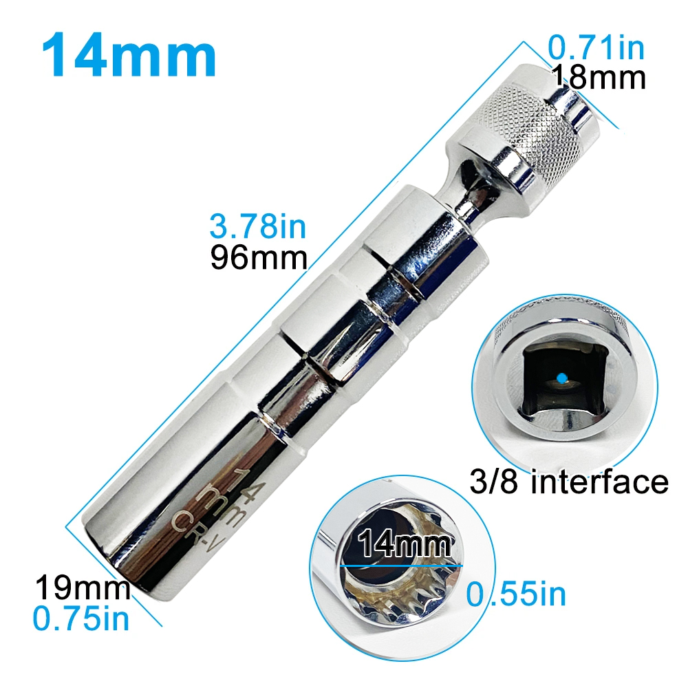 14mm 16mm スパークプラグ取り外しツールレンチ 磁気 - Candle Making Items のレビューと価格