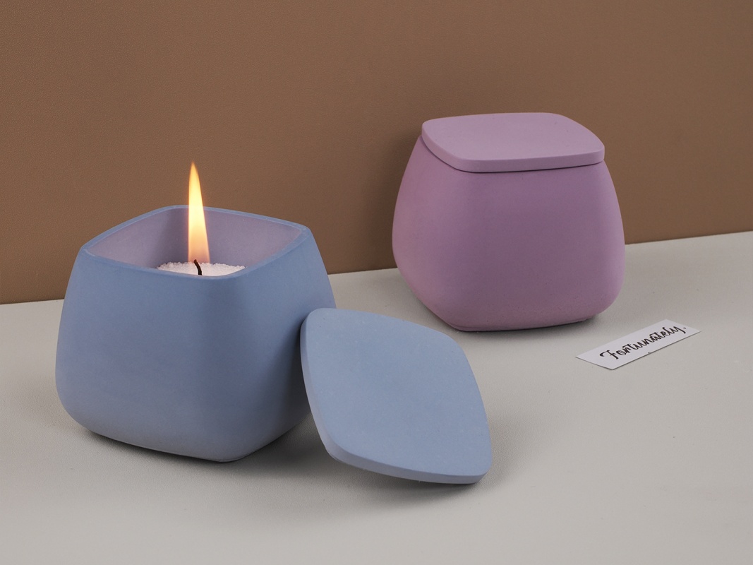 1セット スクエア収納ボックス UVレジン シリコンモールド - Candle Making Tools のレビューと価格