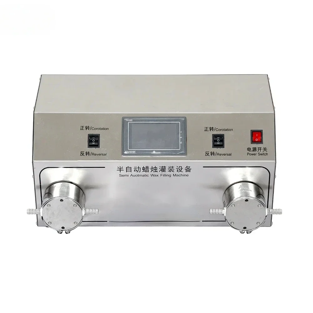 自動キャンドルダブルノズルポンプ液体ボトル酢充填機注ぎ込みワ - Candle Making Machine Price のレビューと価格