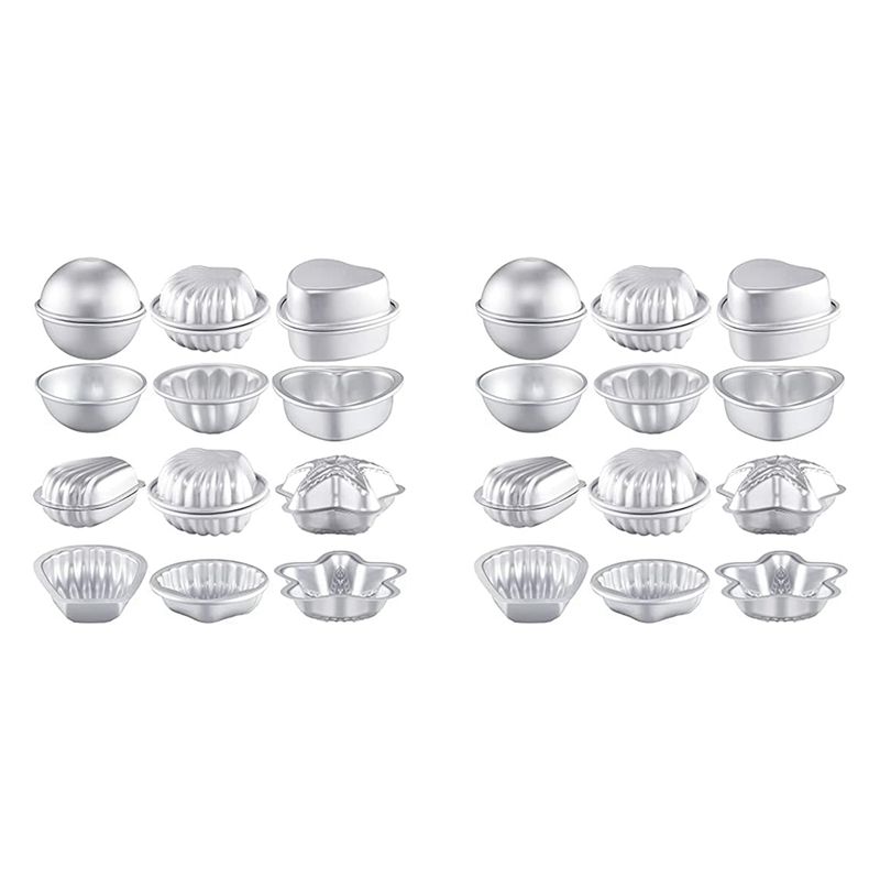 ABKS-24個 6種類の形状 バスクラフト用型 DIY バ - Candle Making Bath のレビューと価格