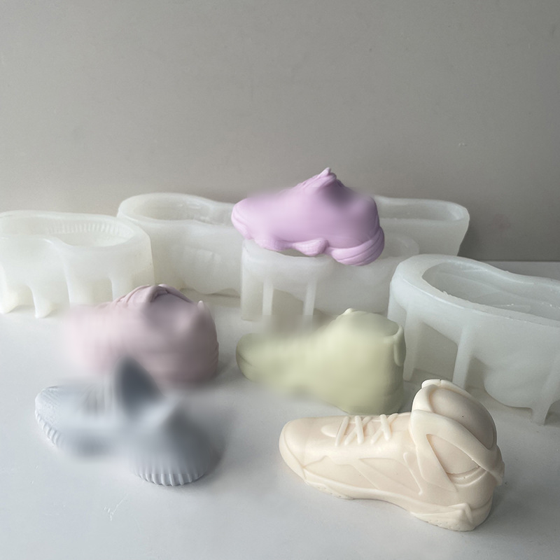 キャンドル用スニーカーシリコンモールドバスケットボールシュー - Candle Making Jars のレビューと価格