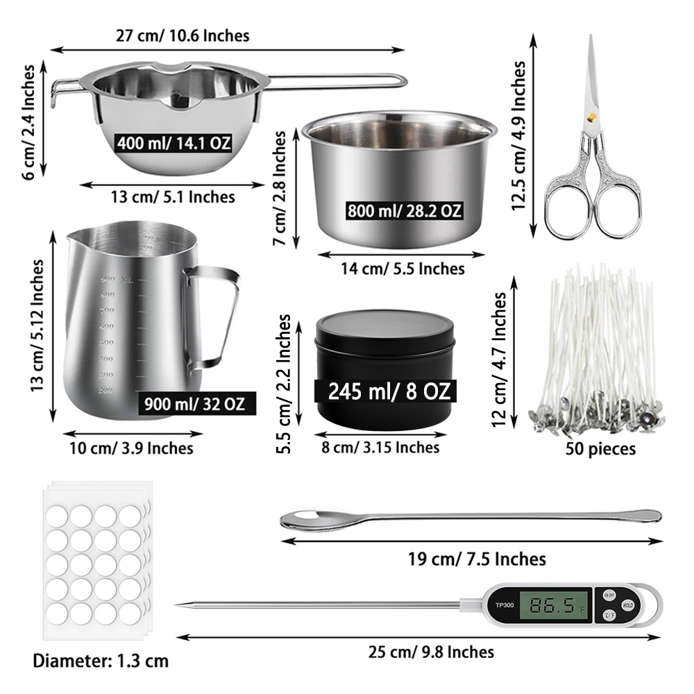 グリントモス DIY キャンドル作りキット（ホットプレート付 - Candle Making Tools のレビューと価格