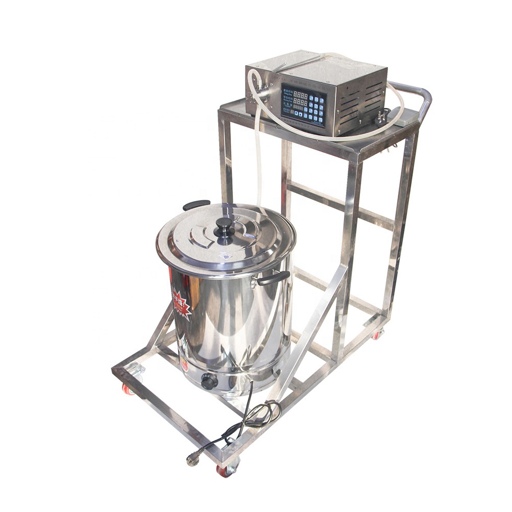 自動工業用ホットキャンドルワックス溶解充填機、液体水注入充填 - Candle Making Machine Price のレビューと価格