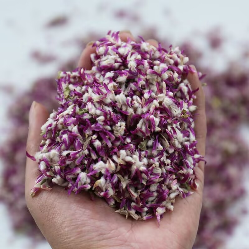 天然紫球アマランサス赤梅の花の乾燥花びらDIYクラフトウェデ - Candle Making Bath のレビューと価格