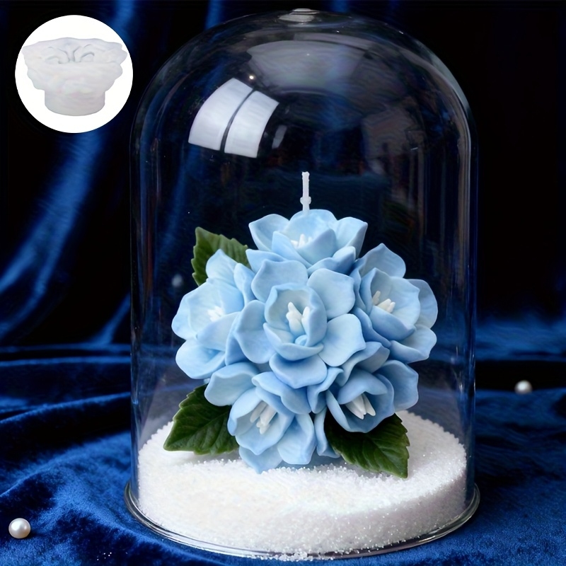1つのアジサイの花型シリコンモールド、キャンドル、石鹸、樹脂 - Candle Making Tools のレビューと価格
