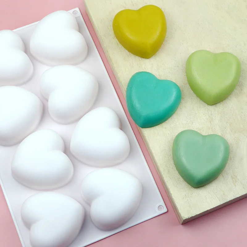 ラブハートシリコーン石鹸型手作りキャンドル作成キット Diy - Candle Making Items のレビューと価格