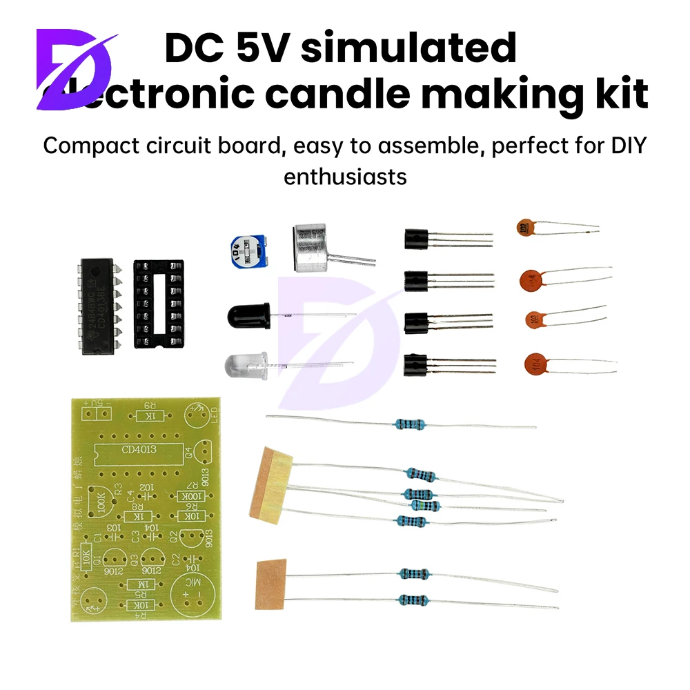DC5V アナログ電子キャンドル作成キット、点灯と吹き出し制 - Candle Making Dc のレビューと価格