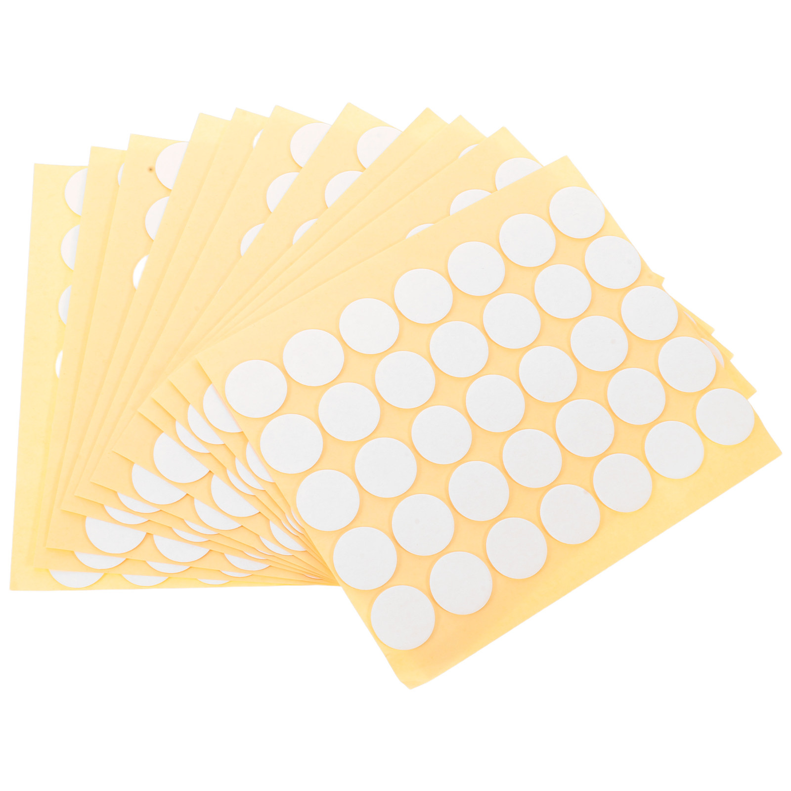 400枚 両面芯ステッカー 20x1mm 丸型アクリルドット - Adhesive Dot Wick のレビューと価格