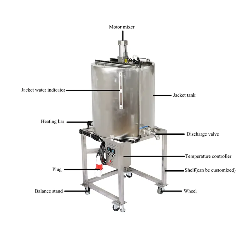 200Lウォータージャケットキャンドル製造機 価格 パラフィ - Candle Making Machine Price のレビューと価格